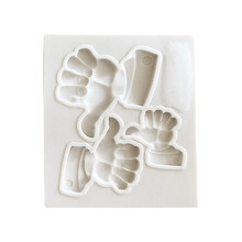 Moules à bougies en Silicone avec Note-Style pouce levé
