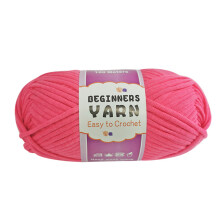 Fil à crocheter 3mm, fil doux, fil à tricoter, fil de coton-Rose
