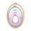 5Pieces Embroidery Hoop Stitching Hoop Frame for Embroidery 1