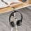 Adjustable Headphone Stand with Desk Clamp, NoDrill Under Desk Headset and Backpack Hook 2