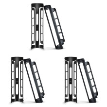 6 Stuks Koffiepadhouder Zijmontage voor K Cup-Padsdispenser voor Koffiezetapparaten voor Één Portie, Zwart