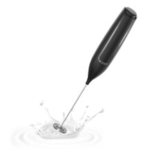 Handheld Melkopschuimer op Batterijen, Elektrische Schuimmaker, Drankmixer met Roestvrijstalen Garde voor Koffie