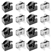 8x 1-Pins QP2-4.7 PTC-Startrelais, 1-Pins Koelkast-Startrelais en 6750C-0005P Overbelastingsbeveiliging Koelkast