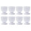 8pcs Plastic Egg Cups Set for Soft and Hard Boiled Eggs, Reusable Breakfast Holders, Elegant Table Display 1