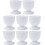8pcs Plastic Egg Cups Set for Soft and Hard Boiled Eggs, Reusable Breakfast Holders, Elegant Table Display 5