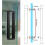 Heavy Duty Barn Door Pull Handle for Glass or Entry Doors, 80cm Gold Ergonomic Grip, Rust Resistant 5