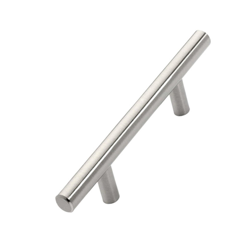 Gold Brushed Stainless Steel Cabinet Handle 96Mm Tshaped Kitchen Drawer Pull With Arc Grip 9199774675659