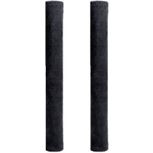 1 Paar Koelkast Handvat Cover Praktische Deurknop Deur Handvat Cover Dubbele Deur Koelkast Handschoenen Keuken Gereedschap, Zwart