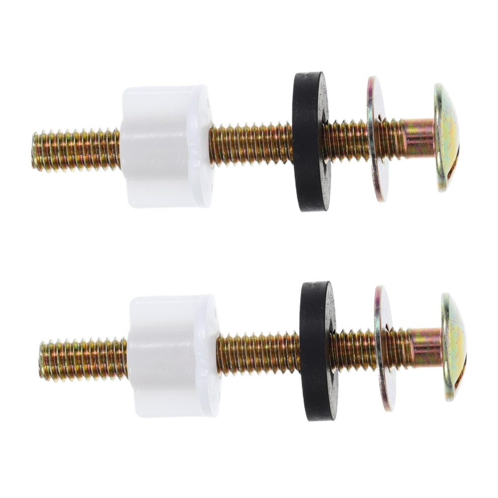 2Pcs Toilet Seat Fixing Kit With Heavy Duty Screws And Bolts For Universal Toilet Tank 9199774676175