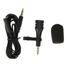 Lavalier Microphone With Built In Noise Reduction Chip 360 Degree Sound Pickup Fast Audio Response Ideal For Video Shoots And Online Education Anti Wi