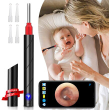 Innovatives Ohrenschmalzentfernungsset, visueller Ohrenschmalzentferner mit 3,5 mm Linsendurchmesser, geeignet für die Untersuchung von Ohren,
