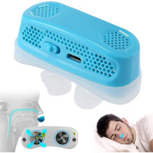 Variable Speed Anti Snoring Device, Effective Snoring Prevention with Universal Adaptability, Detachable Silicone Nasal Mask, Quiet Sleep Technology,