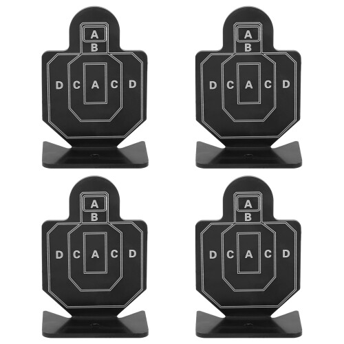 Stable 4Pcs Shoot Range Target Stand - Aluminium Alloy Base 1