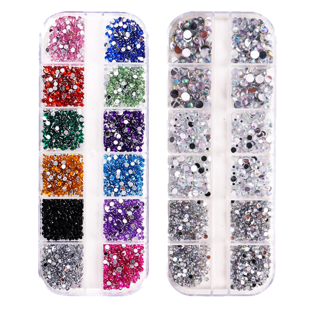 Assorted Crystal Flatback Rhinestones, A Kaleidoscope Of Creativity For Artistic Souls And Gift-Givers For Halloween Parties For Nightclubs