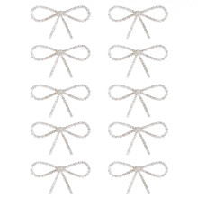 Rhinstenssløjfebroche, elegant krystalsløjfebroche med moderigtig charme og sløjfebrochedesign, funklende sløjfesmykker til kvinder, til flere