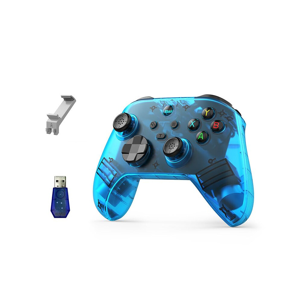 Wireless Hall Effect Joystick Controller With Dual Triggers For Pc Android Ios Switch Oled Turbo 9199774676793