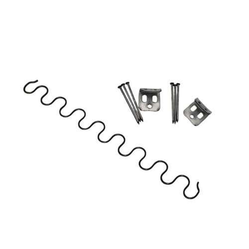 Upholstery Sofa Springs Zig Zag Serpentine 55cm Replacement with Clips for Ergonomic Support