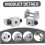 2PCS Scroll Saw Blade Holders with Pinless Adapter Conversion Kit for Precision Woodworking 3