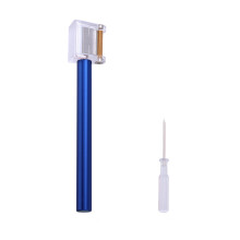 Multifunctionele lederen rand-touch-uppen Lederen-Blauw