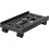 Mobile Computer Tower Stand Height Adjustable Lockable Portable PC Stand For Gamers Black Finish Compact Design 4