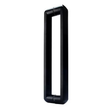 Black Stainless Steel Door Pull Handle 54cm Heavy Duty Sliding Barn Door Handle for Interior Exterior