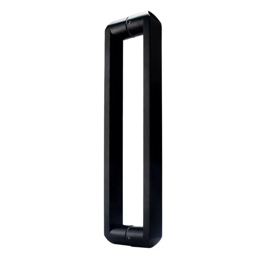 Black Aluminum Heavy Duty Door Pull Handle For Interior Exterior Sliding Barn Door 94Cm 9164114205308