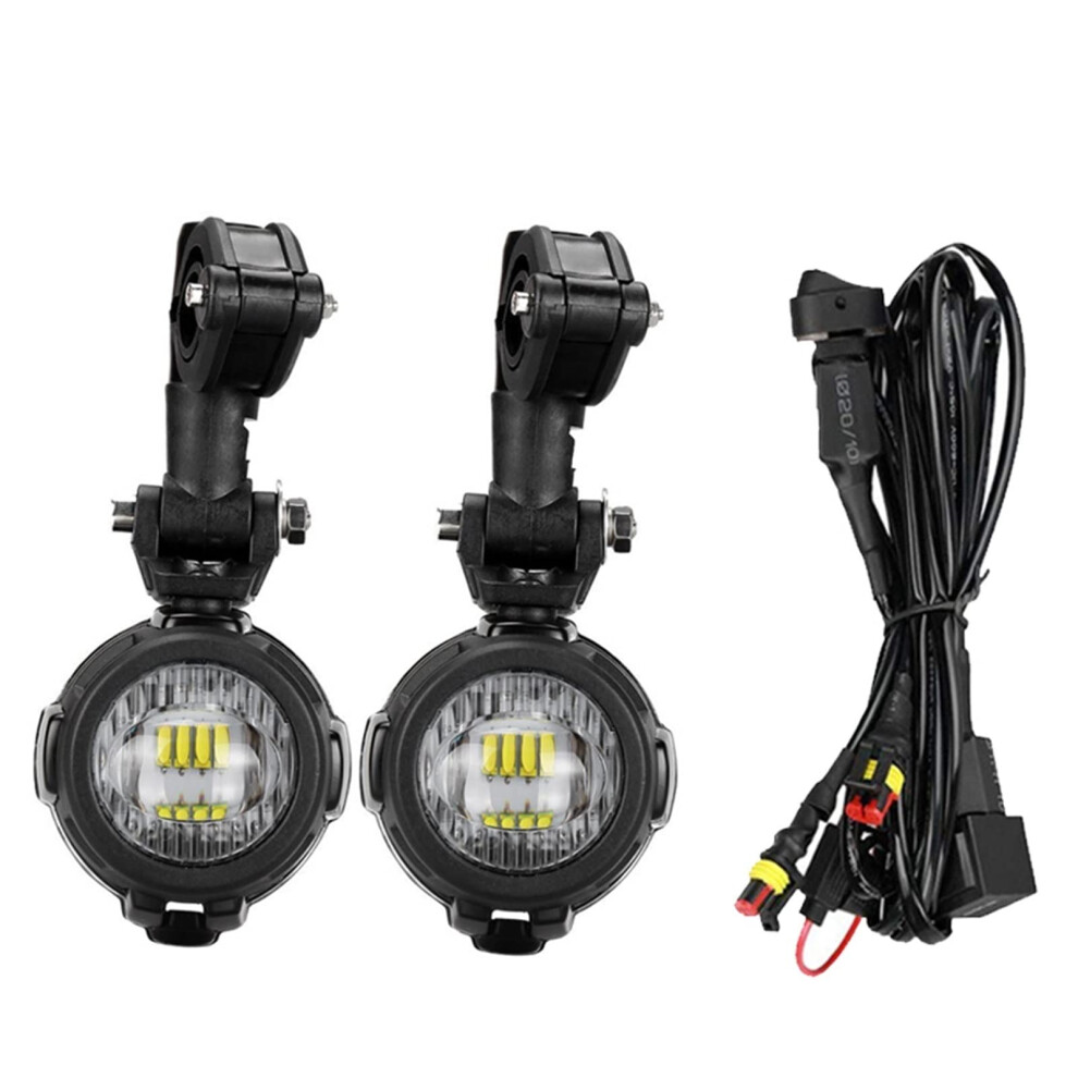 Motorcycle Fog With Wire Relay Auxiliary S 40W 6000K For R1200gs F800gs F700gs F650 K1600 Light 9187378927861