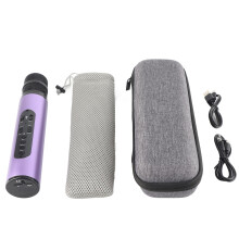 Micrófono de karaoke inalámbrico Bluetooth, micrófono con sistema de afinación profesional, compatible con control remoto de reemplazo y de largo