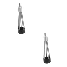 2pcs Stainless Steel Fishing Fork with Secure Barbed Hook for Saltwater and Freshwater