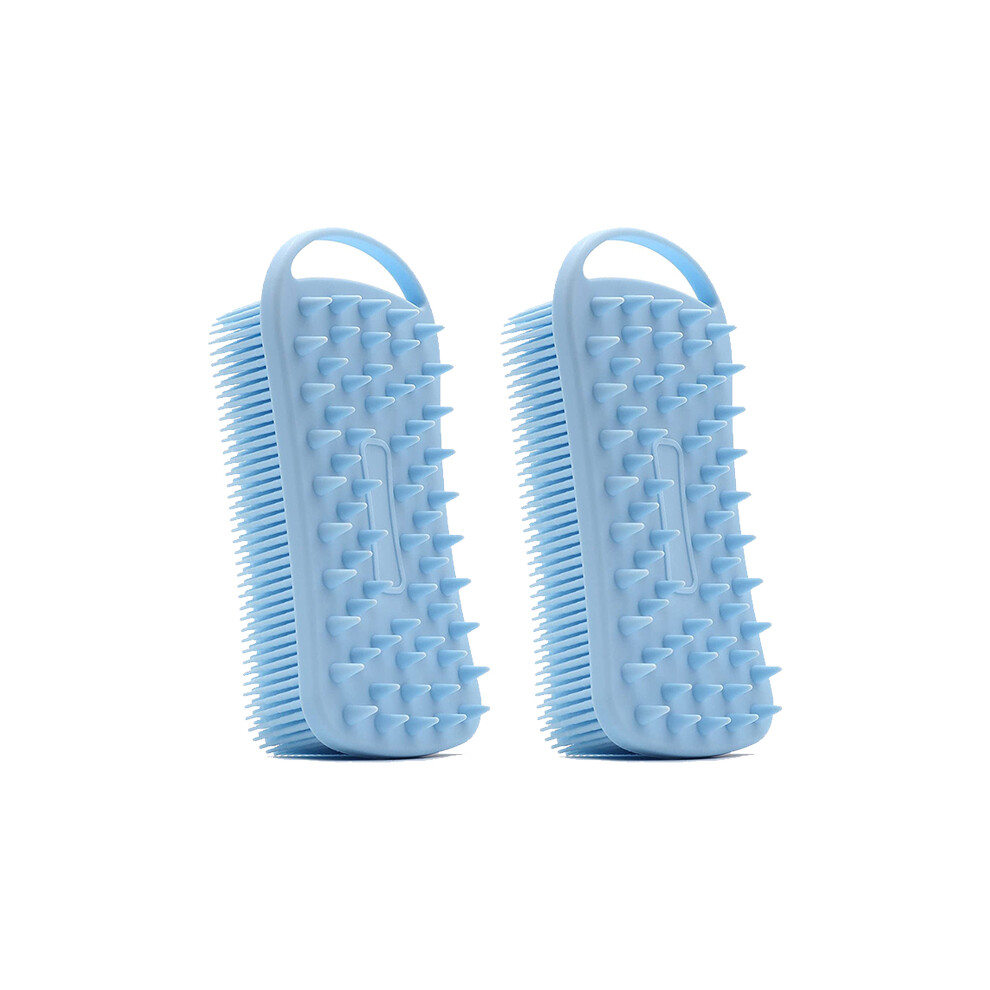Silver Silicone Body Scrubber, Exfoliate Wet Or Dry & Whole Body Available, Hygienic & Easy To Clean, -Infused Silicone For Enhanced Cleanliness, Quic