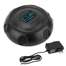 Dispositivo repellente a ultrasuoni per topi e roditori, scoiattoli e pipistrelli con luci stroboscopiche e tecnologia dissuasiva avanzata, ganci