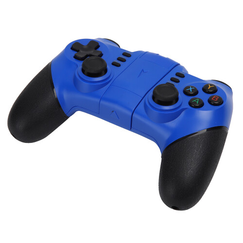 Controle de jogo sem fio Direct Play, gamepad Bluetooth, joystick com função de programação personalizada, modo mouse com controles multimídia, 1
