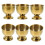 6Pcs Stainless Steel Egg Cups Set Elegant Table Display Durable EasyClean Holders for Kitchen 1