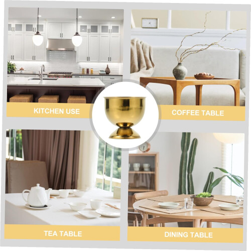 6Pcs Stainless Steel Egg Cups Set Elegant Table Display Durable EasyClean Holders for Kitchen 1