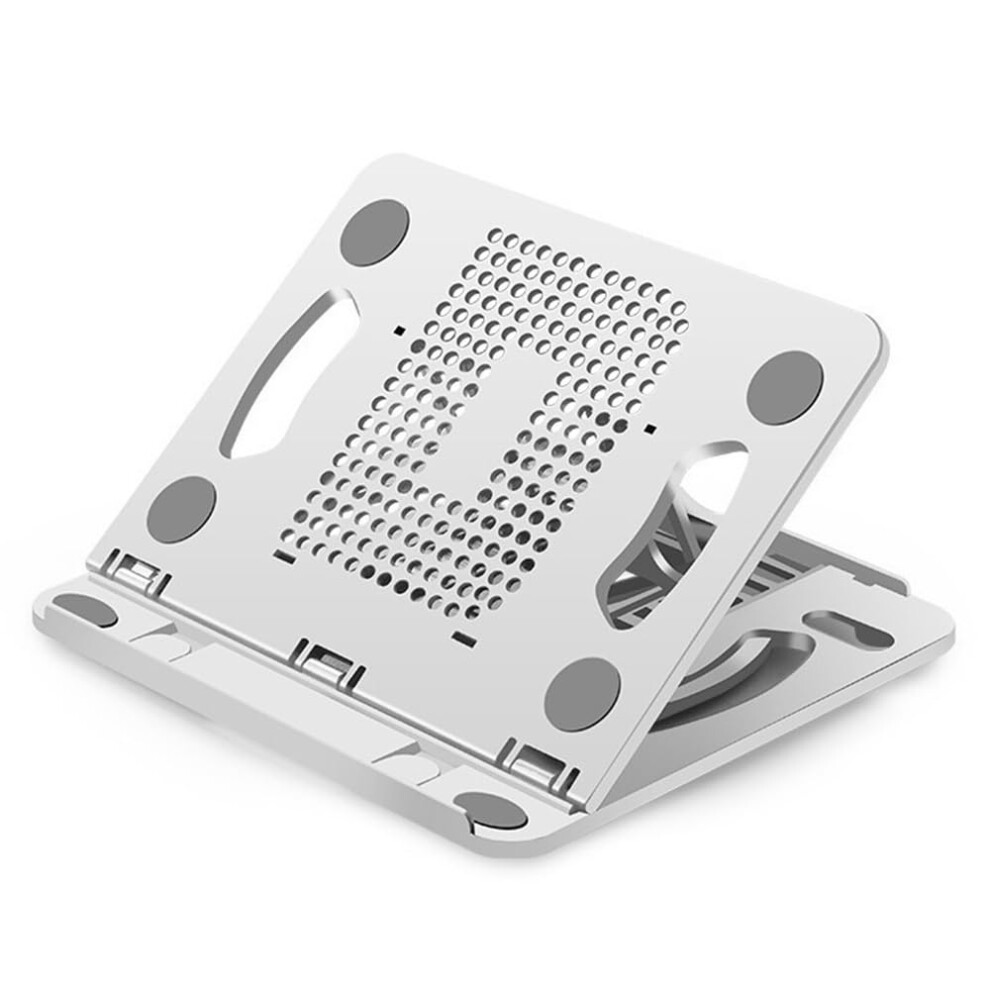 Laptop Stand Ergonomic Portable Foldable Notebook Cooling Bracket For 14Inch Laptops White 9199774679466