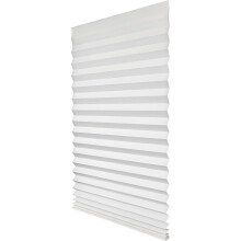 4Pack Cordless Blackout Paper Window Blinds, CuttoSize Pleated Shades for Home and Office, White 60x180cm