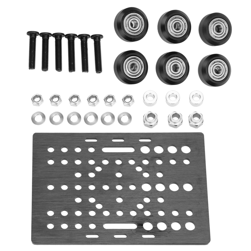 Gantry Plate & Bearing Pulley Set For Nema Linear 20-80Mm Compatible 7621379603116