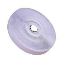 Hooked and Looped Tape Adhesive Tape 5meter Long-White 2.5cm