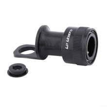 Quick Release Pedal Holder for M5 Screw, Aluminum Alloy Bicycle Pedal Mount Adapter CNC Fit Black