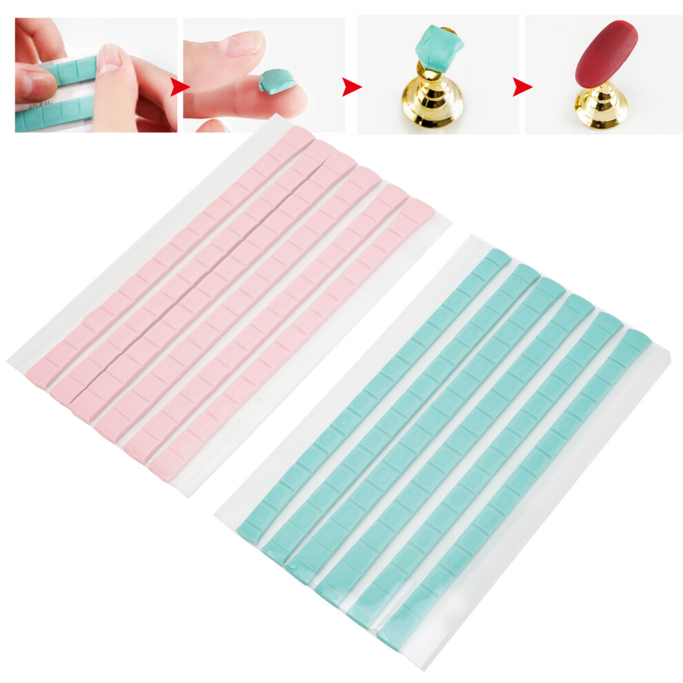 Sticky Nail Art Clay 100g Nail Adhesive for DIY Manicure and Training Projects