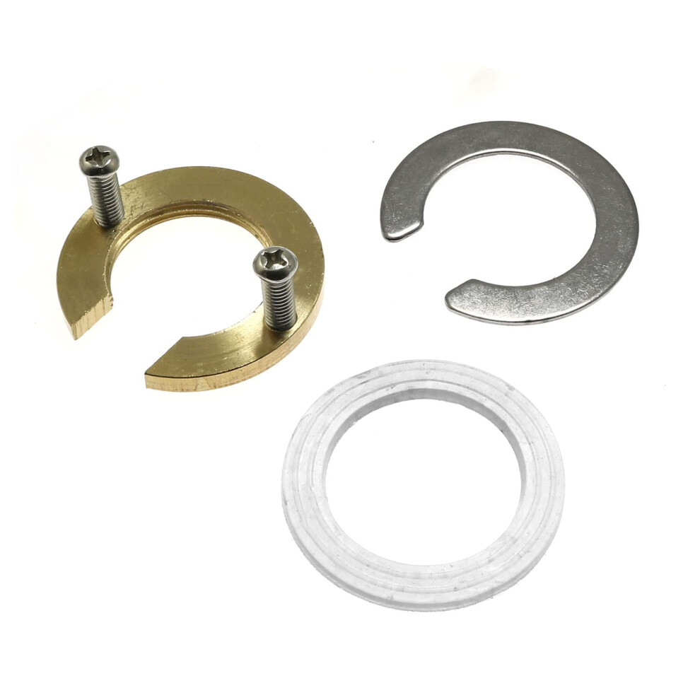 Brass Faucet Nut Set With Lock Nuts And Gaskets For Secure Kitchen Or Bathroom Faucet Mount 9199774680097