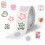 500Pcs Decorative Sticker Seal Adhesive Sealing Label Sticker-A 4