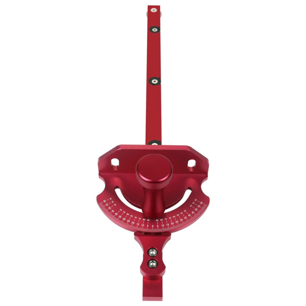 Aluminium Table Saw Miter Gauge With Fixed Angle And Universal Miter Saw Protractor For Woodworking 9199774680394