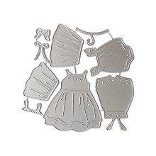 Skirt Metal Die Cuts Embossing Stencils Dress Cutting Dies