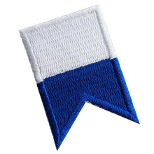 Scuba Diving Dive Flag Embroidered Patches Flag Iron On-A Style