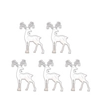 5 Pcs/Set Christmas Metal Die Cuts Christmas Bells-JH072504