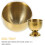 6Pcs Stainless Steel Egg Cups with Flat Base, Durable Easy Clean Holders for Boiled Eggs Breakfast 3
