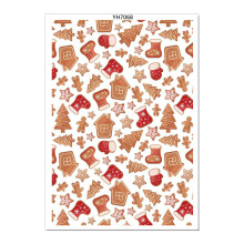 Water Transfer Paper Christmas Transfer Paper Clay-YH7068