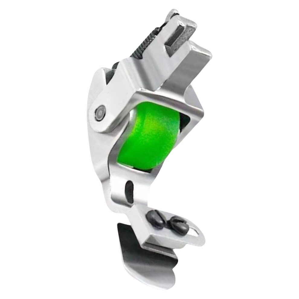 Green Sewing Machine Presser Narrow Roller Presser Foot For