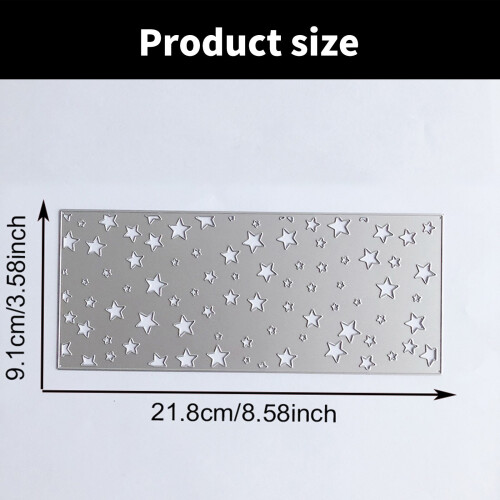 Ster achtergrond stansmessen embossing stencils snijdt stencils 2